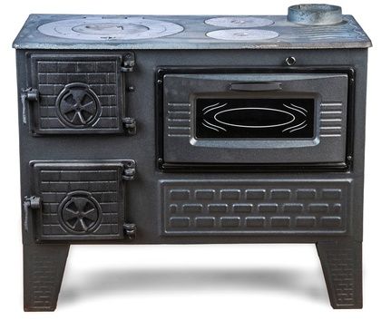 Отопительно-варочная печь МастерПечь ПВ-04 с духовым шкафом, 7,5 кВт в Магнитогорске