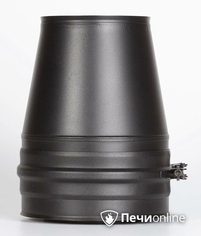 Комплектующие дымохода Schiedel Конус д250 PM25 (Черный) Permetr в Магнитогорске