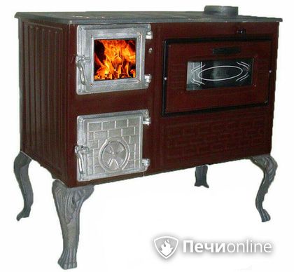 Отопительно-варочная печь МастерПечь ПВ-06 с духовым шкафом, 7.5 кВт в Магнитогорске