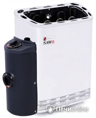 Электрокаменка для сауны Sawo Mini MN-30NB-Z со встроенным пультом управления в Магнитогорске