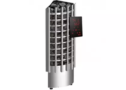 Электрокаменка для сауны Harvia Glow Corner TRC70XE c цифровой панелью управления в Магнитогорске