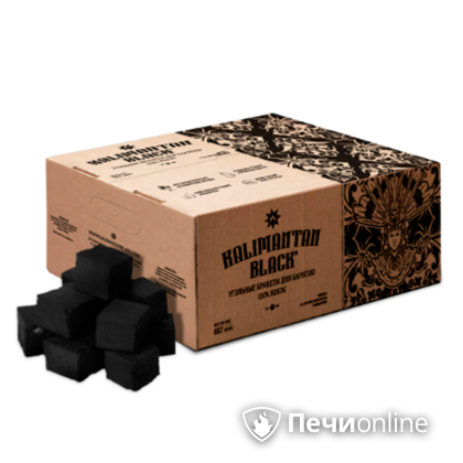  Kalimantan Black Кокосовый уголь для барбекю, 8кг в Магнитогорске