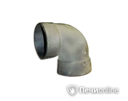 Дымоход Гефест Отвод 90° чугун D150 в Магнитогорске