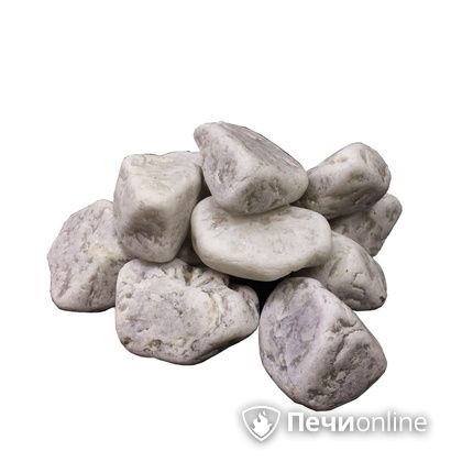 Камни для бани Огненный камень Кварц шлифованный отборный 10 кг ведро в Магнитогорске