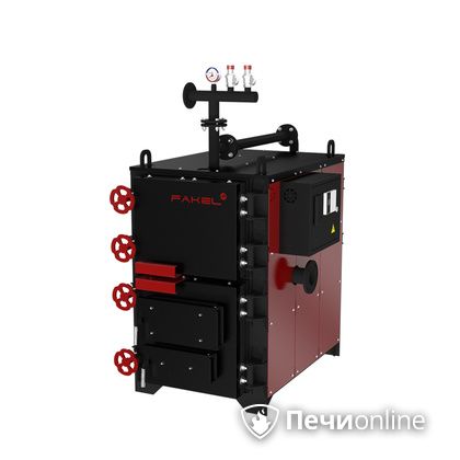 Твердотопливный котел Термокрафт Fakel-M 100 кВт стальной жаротрубный в Магнитогорске